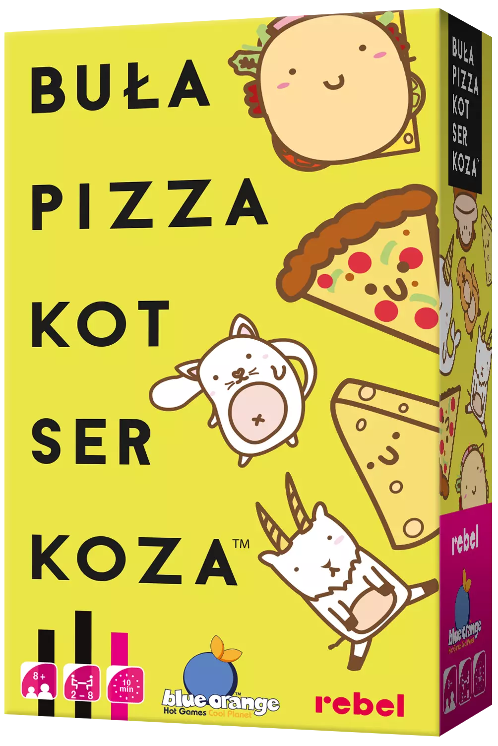 Buła, Pizza, Kot, Ser, Koza - Gry