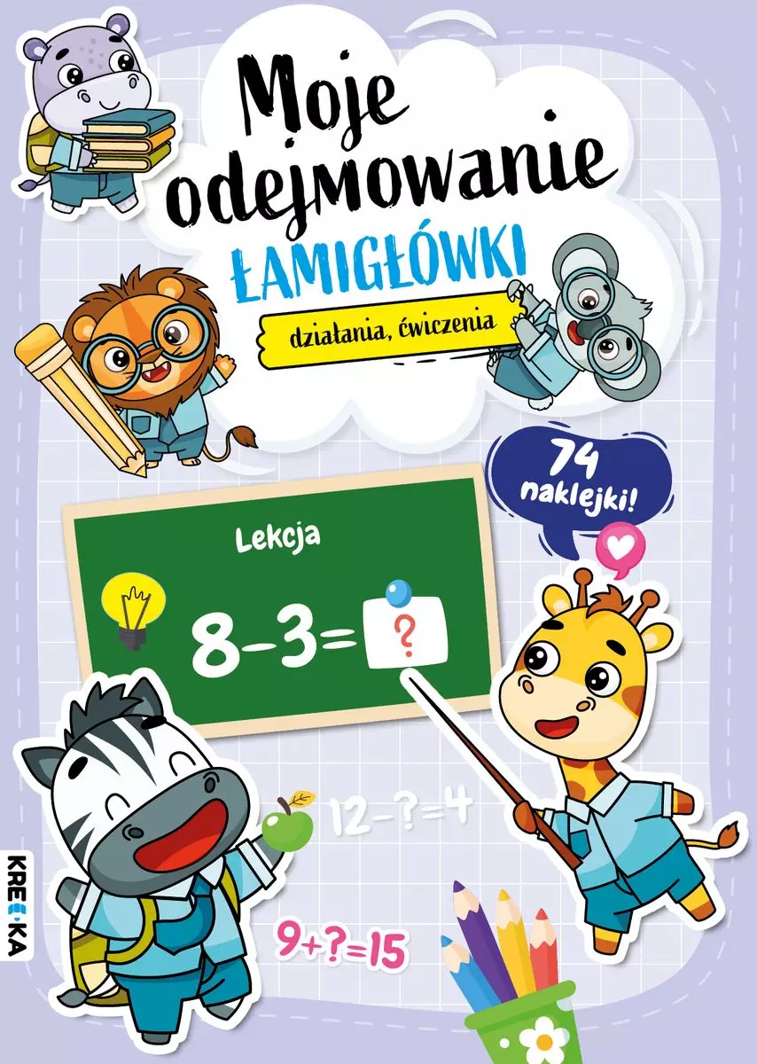 Moje odejmowanie. Łamigłówki - Książki