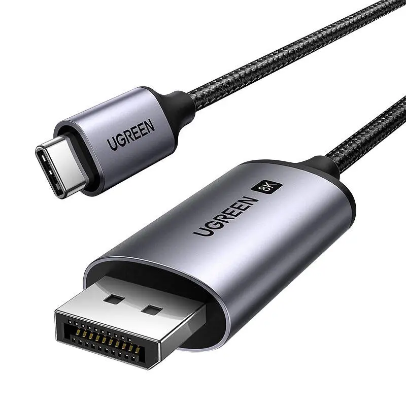 Kabel UGREEN CM556 USB-C-DisplayPort 1m (czarny) - Elektronika i akcesoria