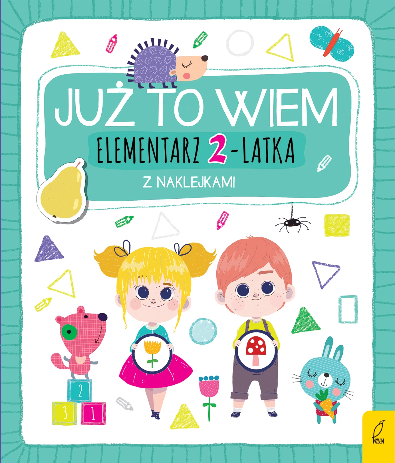 Już to wiem. Elementarz 2-latka z naklejkami - Książki