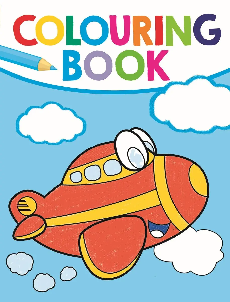 Colouring Book Samolot - Książki