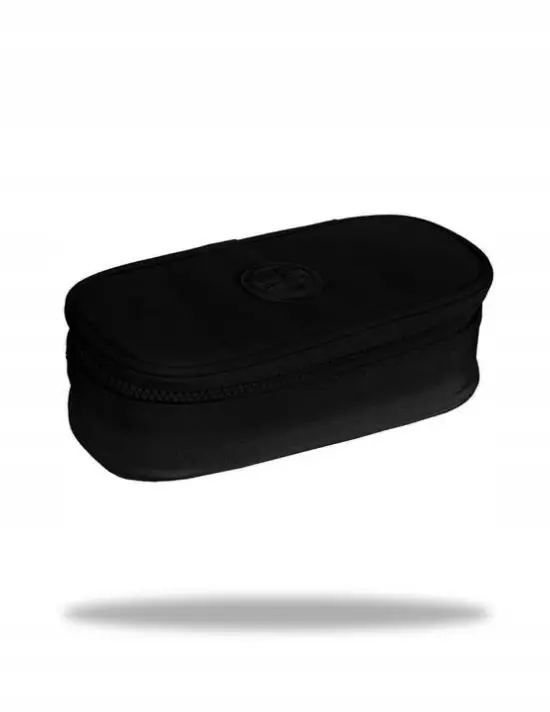 Piórnik owalny Coolpack Campus Black Collection - Papiernicze i szkolne