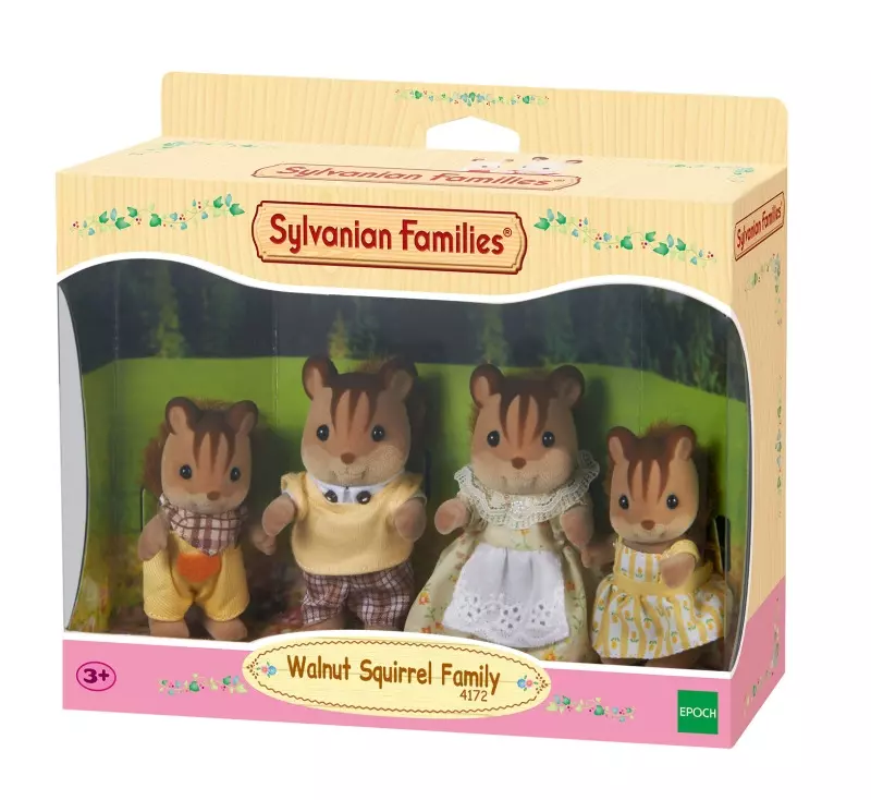 Sylvanian Families. Rodzina wiewiórek - Zabawki