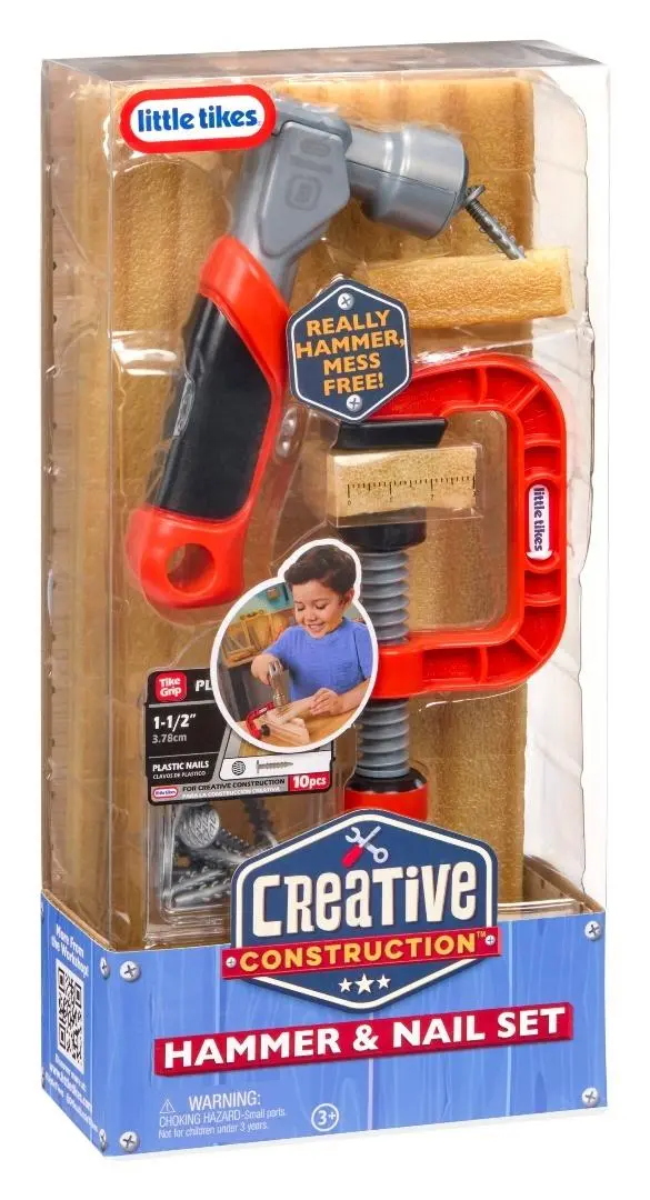 Creative Construction Hammer and Nail Set - Zabawki