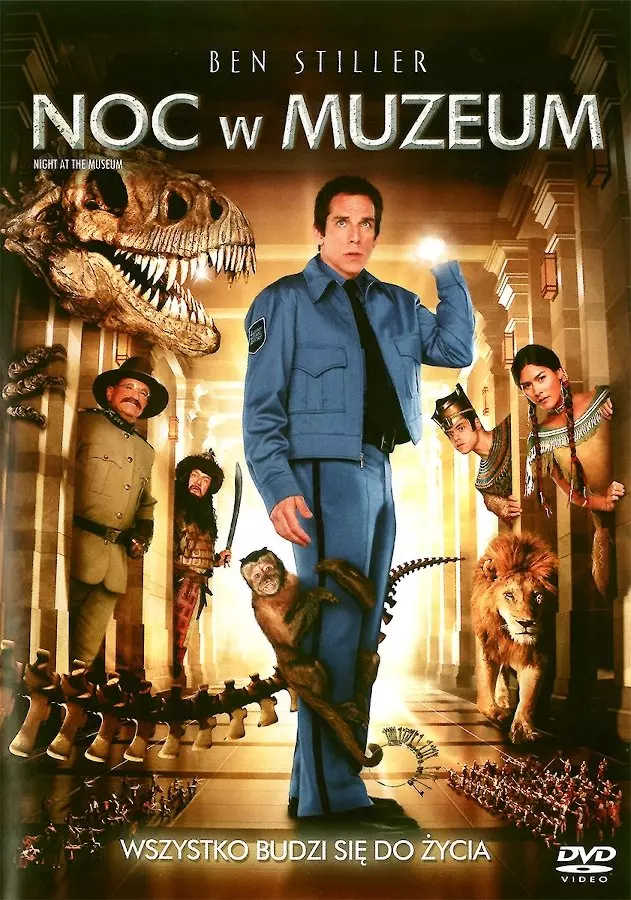 Noc w muzeum, DVD - Filmy