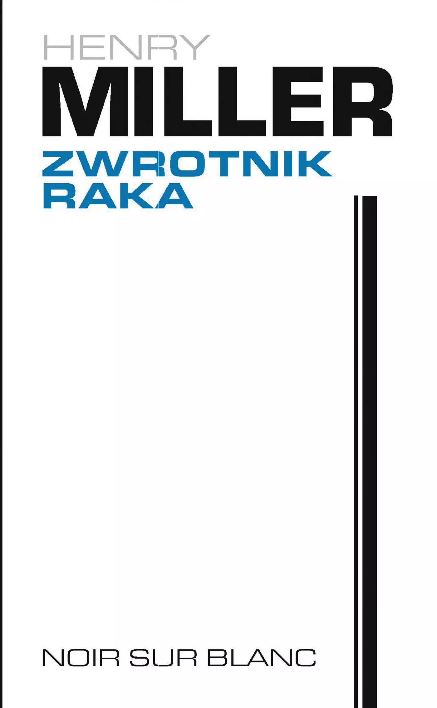 Zwrotnik Raka - Książki