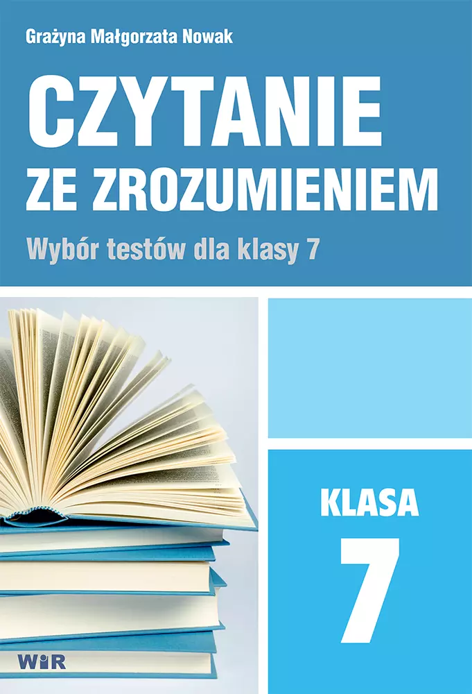 Czytanie ze zrozumieniem dla klasy 7 - Książki