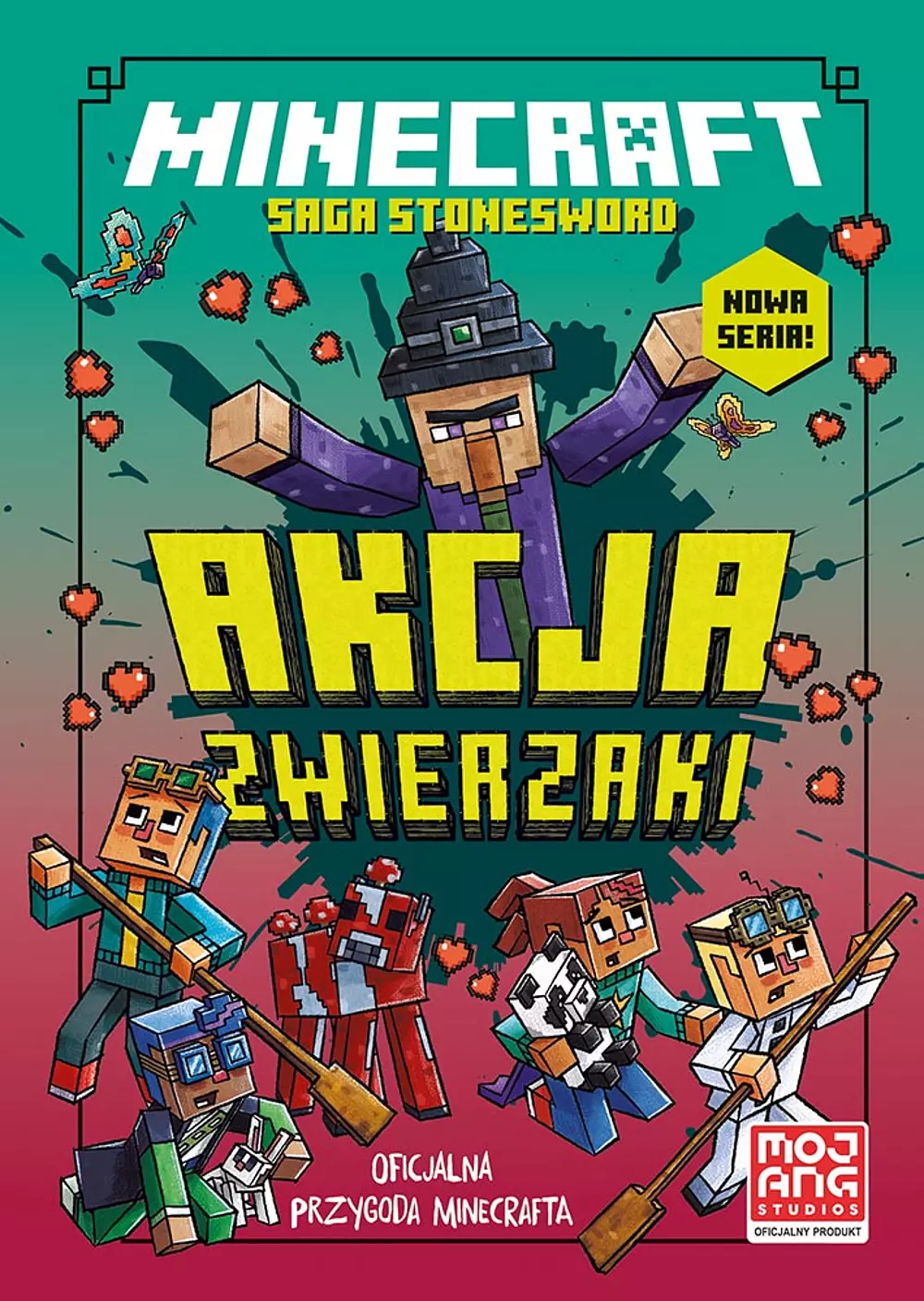 Minecraft. Saga Stonesword. Tom 3. Akcja zwierzaki - Książki