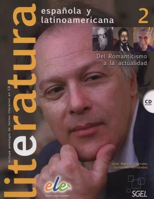 Literatura espanola y latinoamericana 2 + CD - Książki