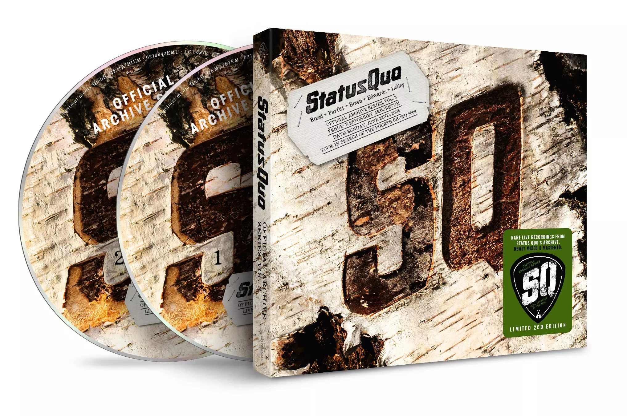 Official Archive Series Vol 3 Live At Westonbirt Arboretum CD, CD - Muzyka