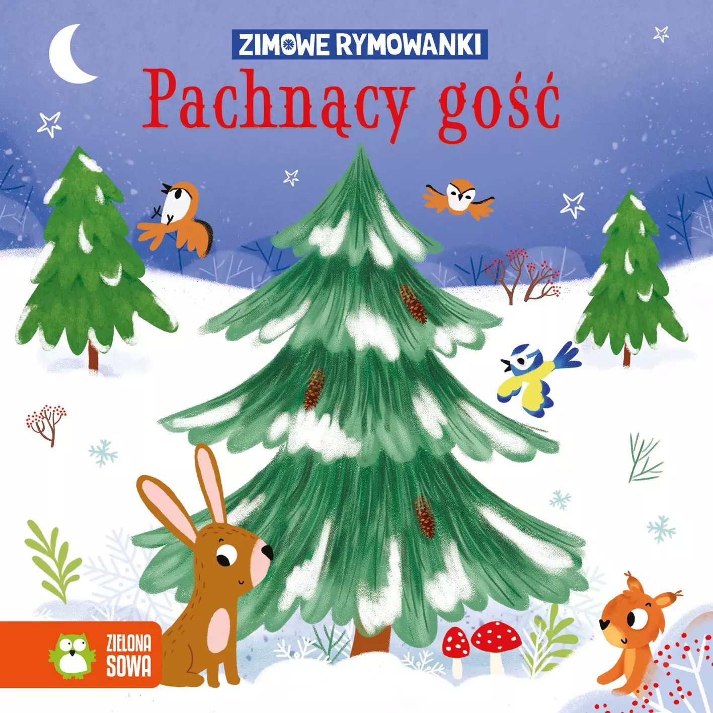 Zimowe rymowanki. Pachnący gość - Książki