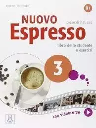 Nuovo Espresso 3 podręcznik + ćwiczenia + DVD - Książki