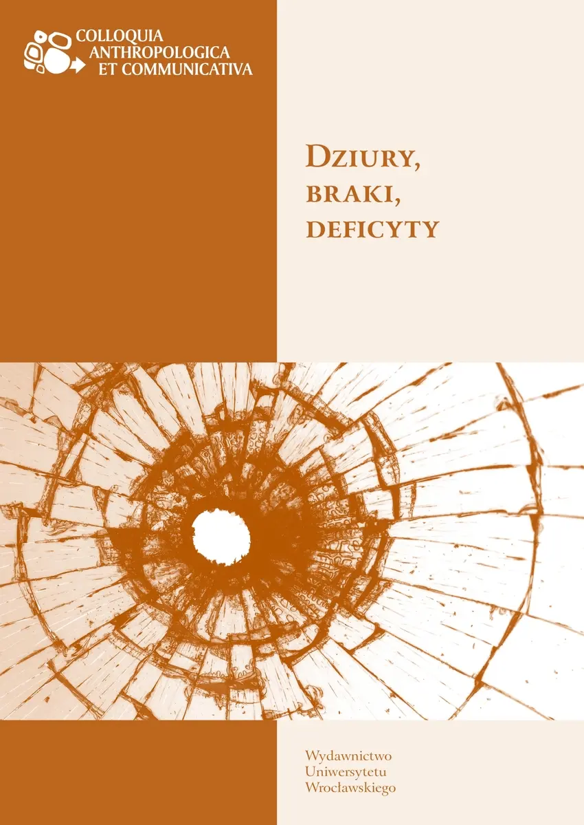 Dziury, braki, deficyty - Książki