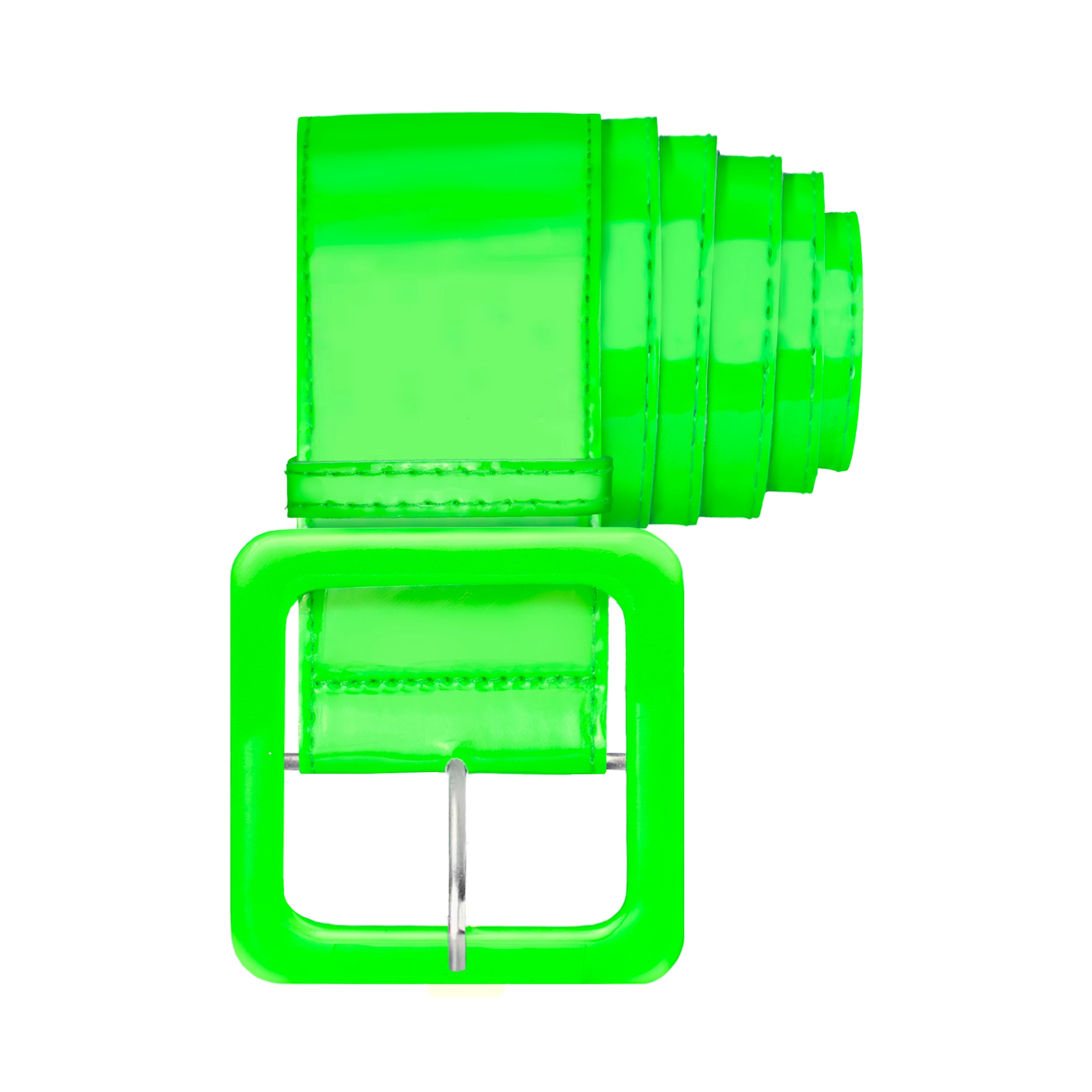 Pasek neonowy zielony 5,5 cm - Impreza