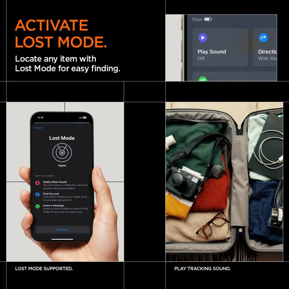 Spigen Tagme Bluetooth Tracker Black - Elektronika i akcesoria
