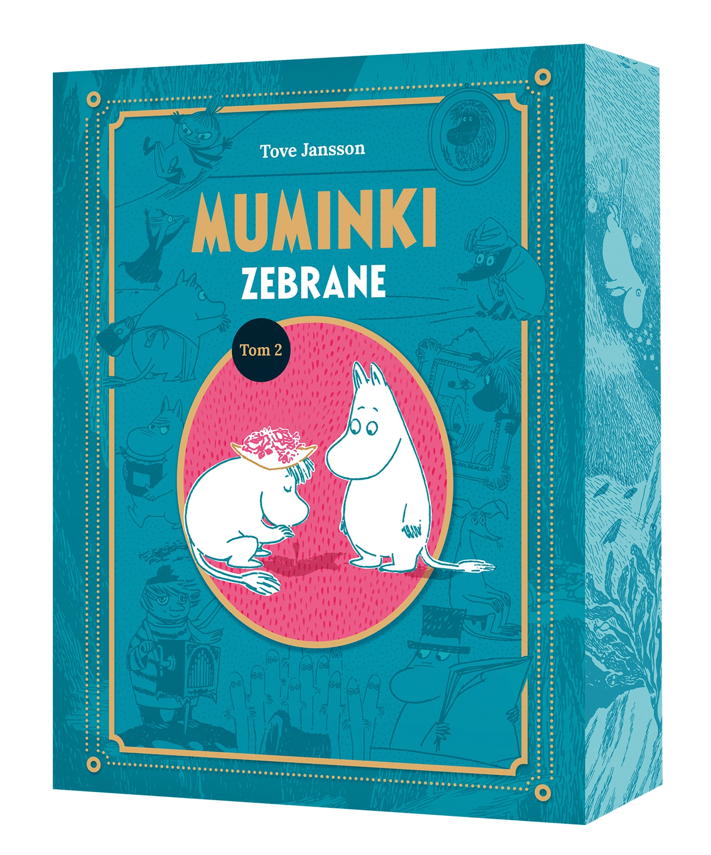 Muminki zebrane. Tom II (barwione brzegi) - Książki