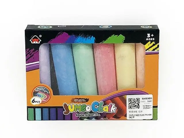 Kreda Chodnikowa 6 Szt Kolor FL24110 - Papiernicze i szkolne