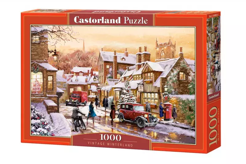 Puzzle 1000 elementów Vintage Winterland - Puzzle