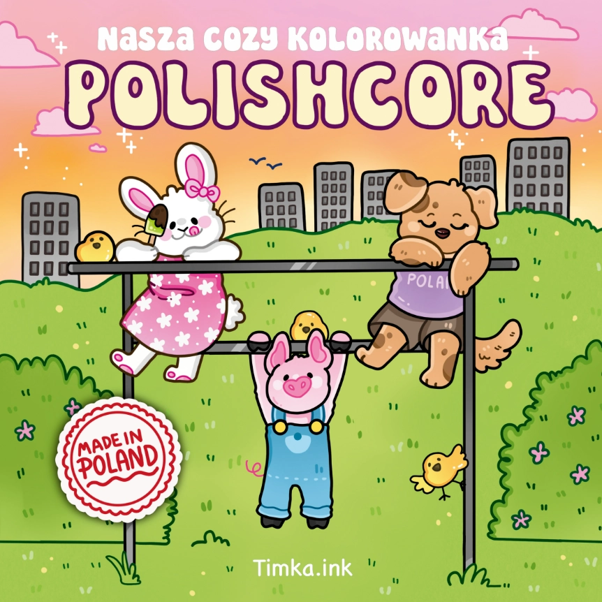 Polishcore. Nasza cozy kolorowanka - Książki