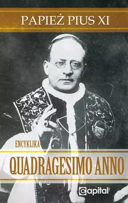 Quadragesimo Anno Papież Pius XI - Książki