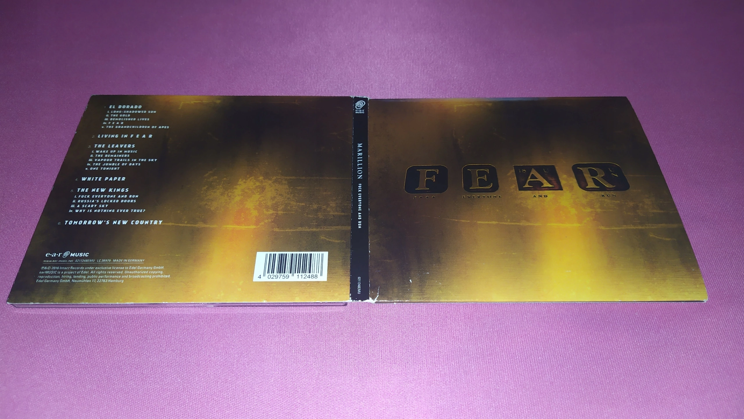 Fear, CD - Muzyka