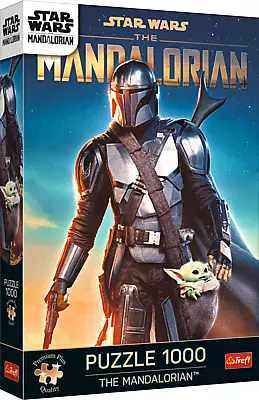 Puzzle 1000 elementów. Premium Plus. Mandalorian - Puzzle