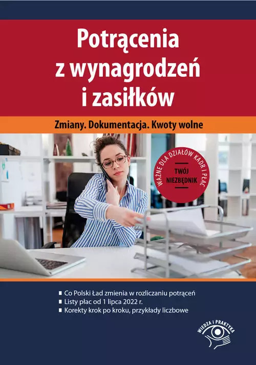 Potrącenia z wynagrodzeń i zasiłków 2022 - Książki