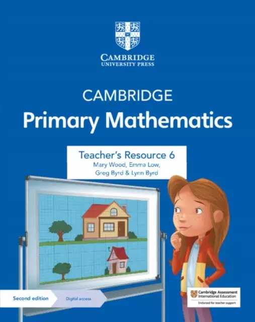 Cambridge Primary Mathematics Teacher's Resource 6 with Digital Access Mixed media product Mary Wood - Książki