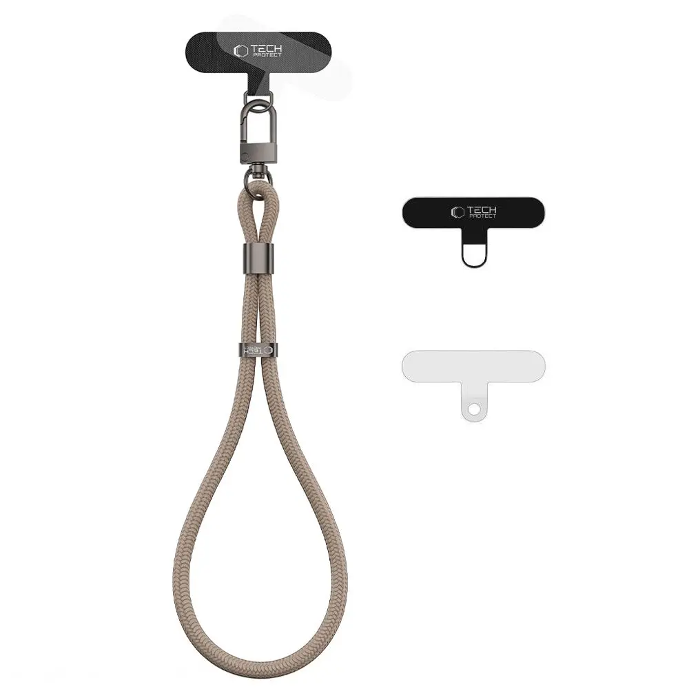 Tech-Protect C11S Rope Wrist Strap Mocha Beige - Elektronika i akcesoria