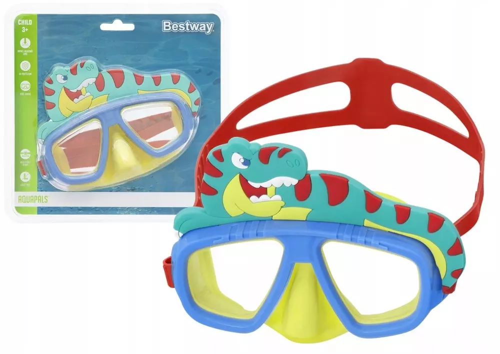 Okulary do Pływania Dinozaur Bestway 22064 - Zabawki