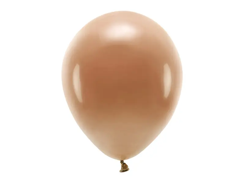 Balony Eco 30cm pastelowe, czekoladowy brąz (1 op. / 100 szt.) - Impreza