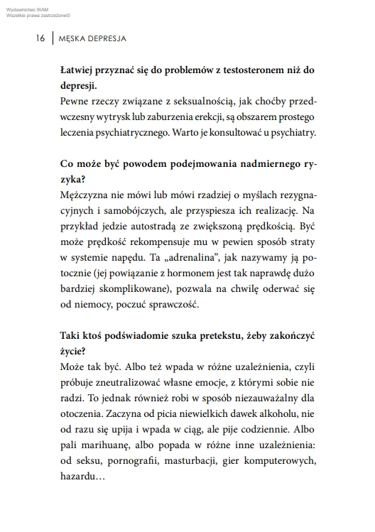 Męska depresja. Jak rozbić pancerz - Książki