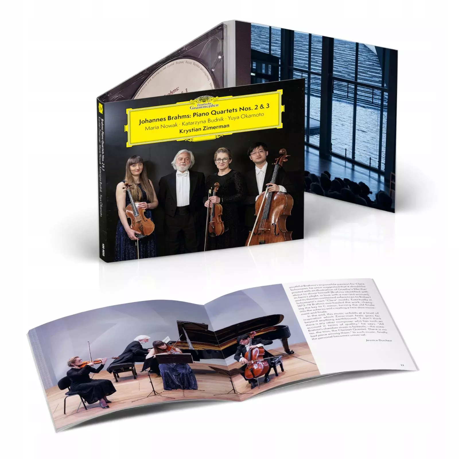 Jonannes Brahms: Piano Quartets Nos. 2 & 3, CD - Muzyka