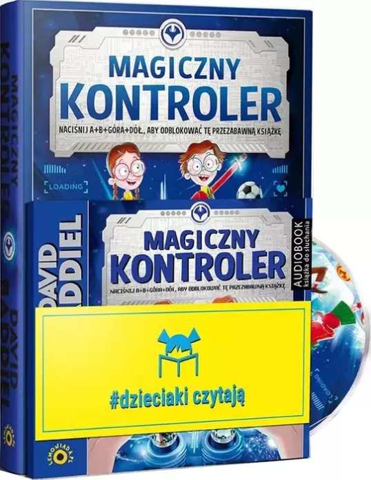 Pakiet. Dzieciaki Czytają. Magiczny Kontroler + CD - Książki