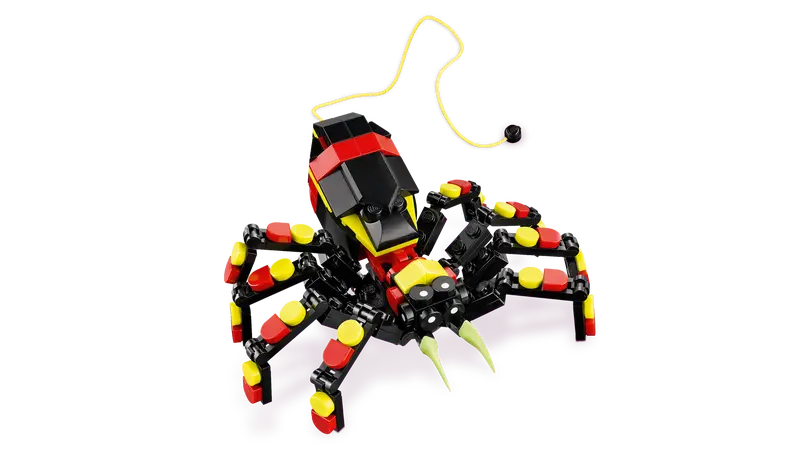 LEGO Creator 3 w 1 Dzikie zwierzęta: niezwykły pająk 31159 - Zabawki