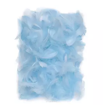 Piórka niebieskie 5-12cm 10g - Papiernicze i szkolne