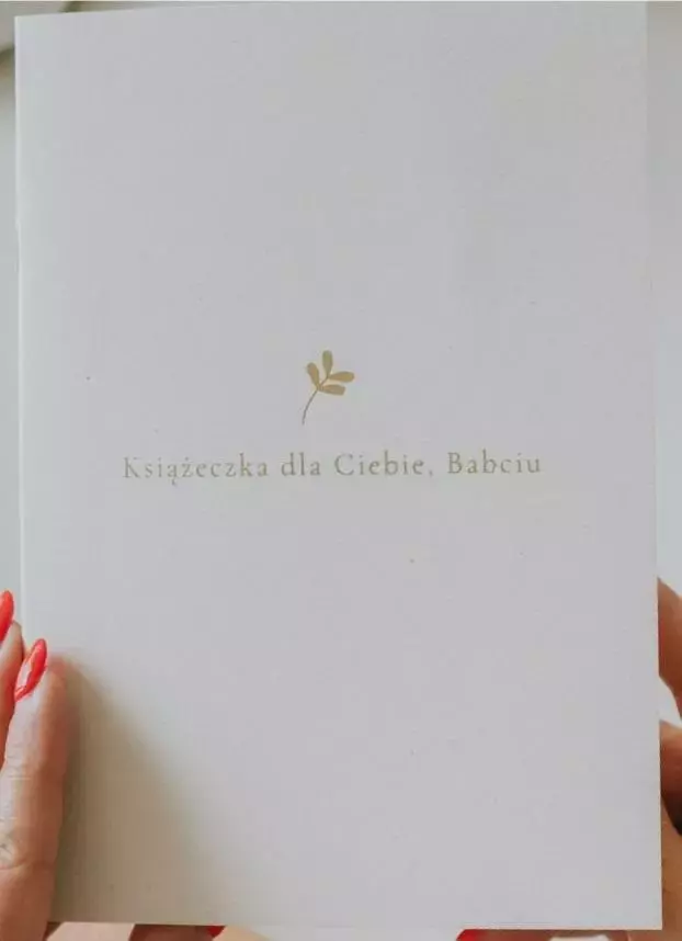 Książeczka dla Ciebie, Babciu - Książki