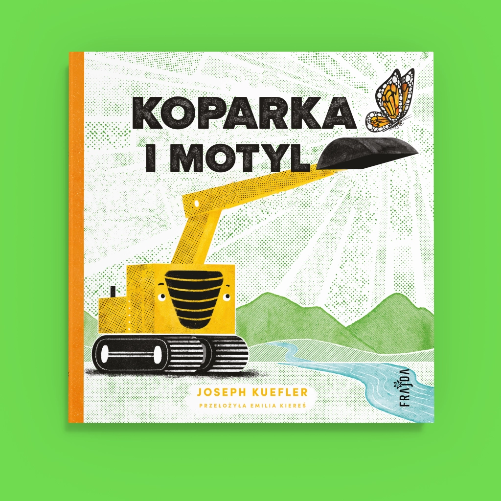 Koparka i motyl - Książki