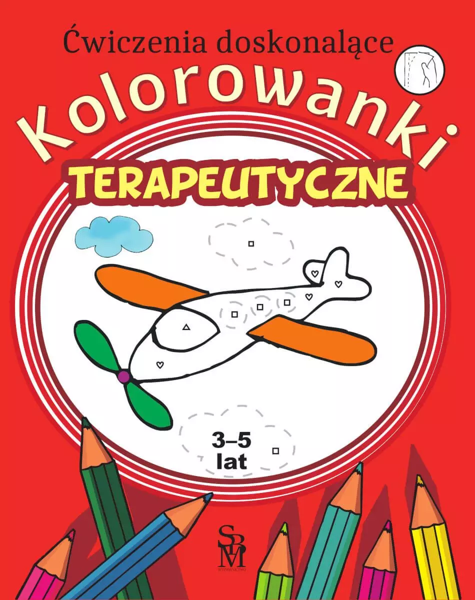 Kolorowanki terapeutyczne. Ćwiczenia doskonalące 3-5 lat - Książki