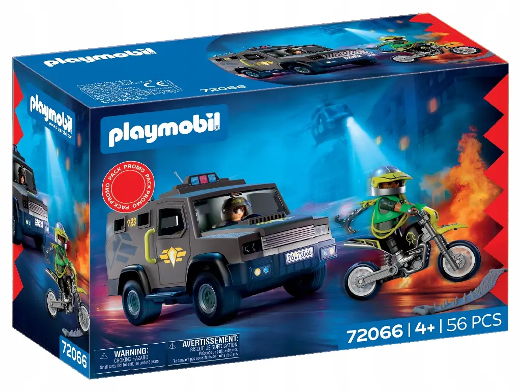 Playmobil Pojazd taktyczny SWAT 72066 - Zabawki