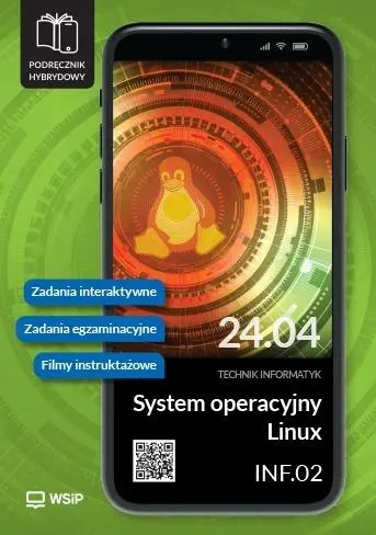 System operacyjny Linux. Kwalifikacja INF.02 - Książki