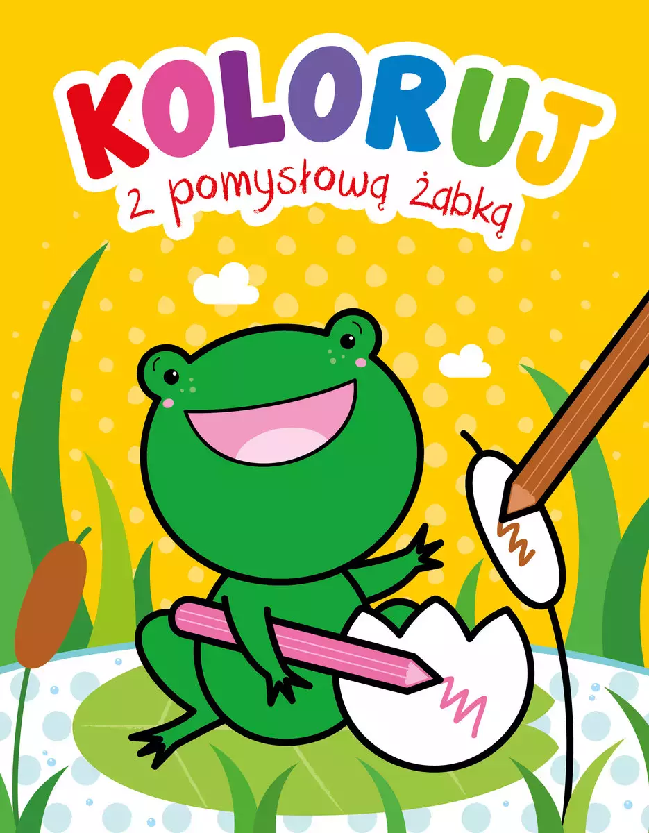 Koloruj z pomysłową żabką - Książki