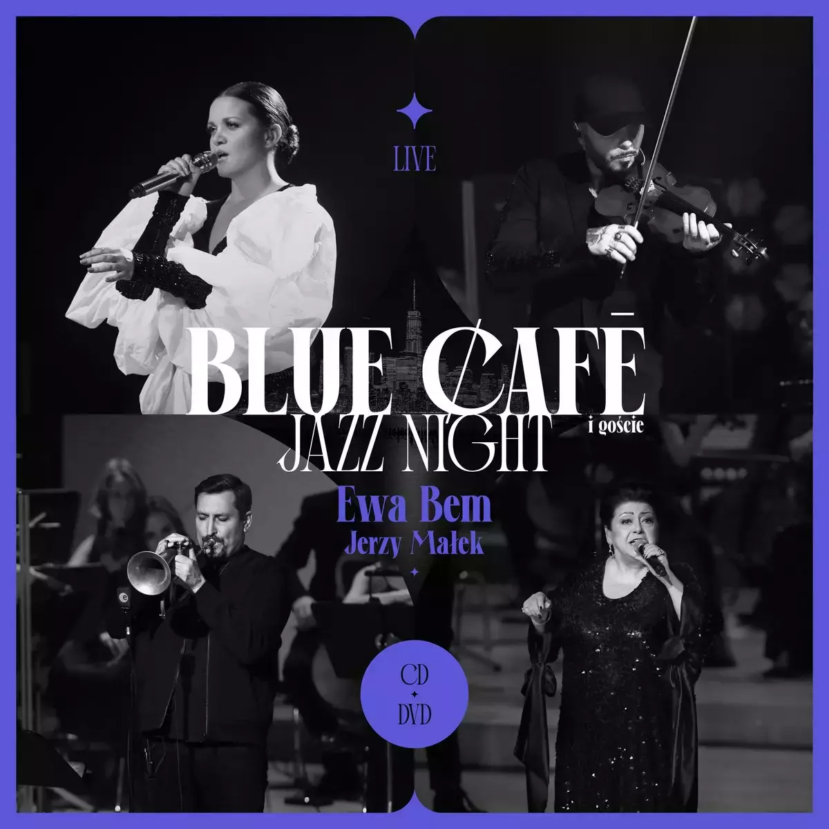Blue Cafe Jazz Night. CD  +  DVD - Muzyka