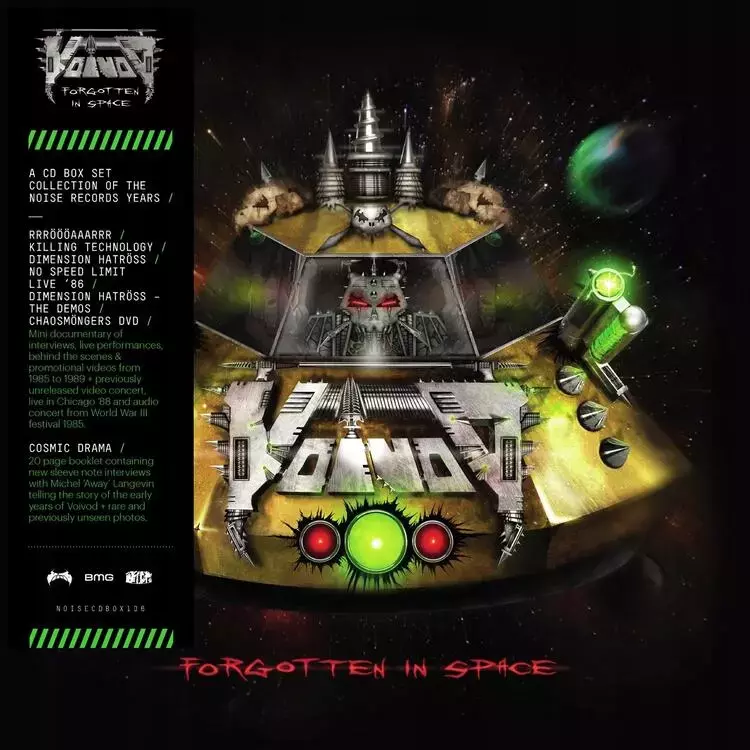 Forgotten in Space (5CD 1DVD Boxset), CD - Muzyka