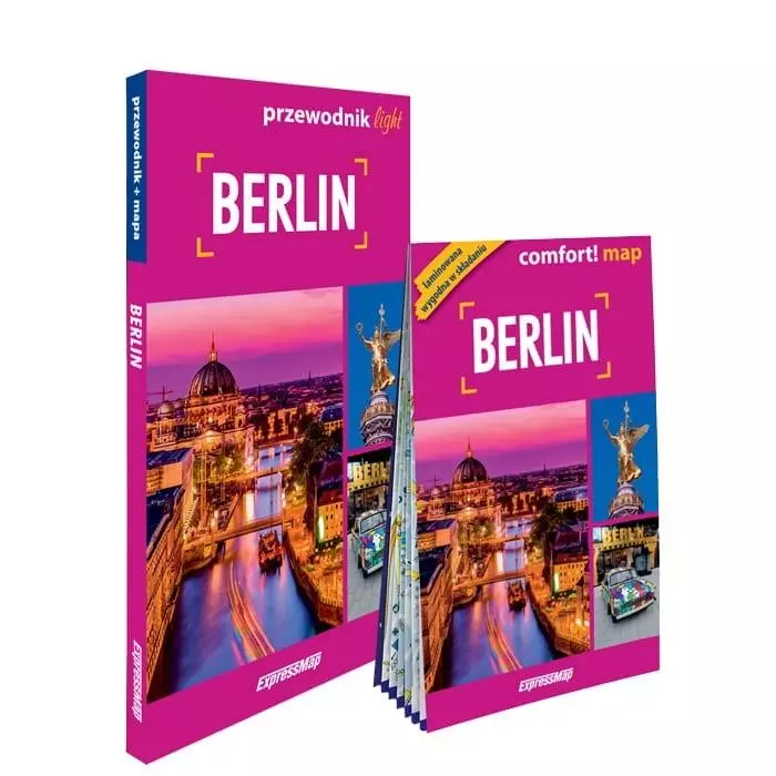 Berlin light przewodnik + mapa - Książki