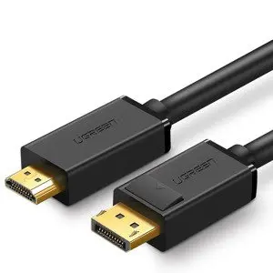 Kabel UGREEN DP101 DisplayPort-HDMI 3m (czarny) - Elektronika i akcesoria