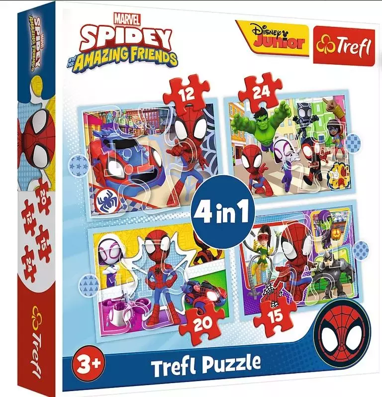 Puzzle 4w1. Ekipa Spidey'a - Puzzle