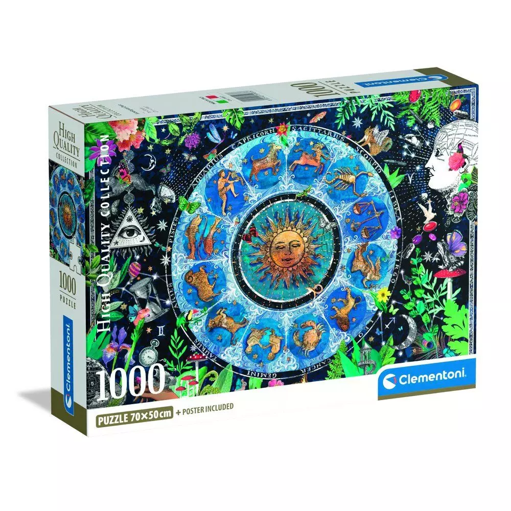 CLE puzzle 1000 Compact Astrological Chart 39937 - Zabawki