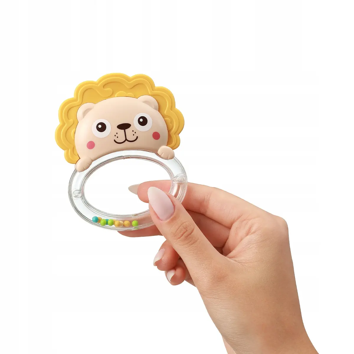 Grzechotka LION Babyono 1627 - Zabawki