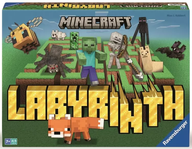 Labyrinth Ravensburger Minecraft. Labirynt - Gry